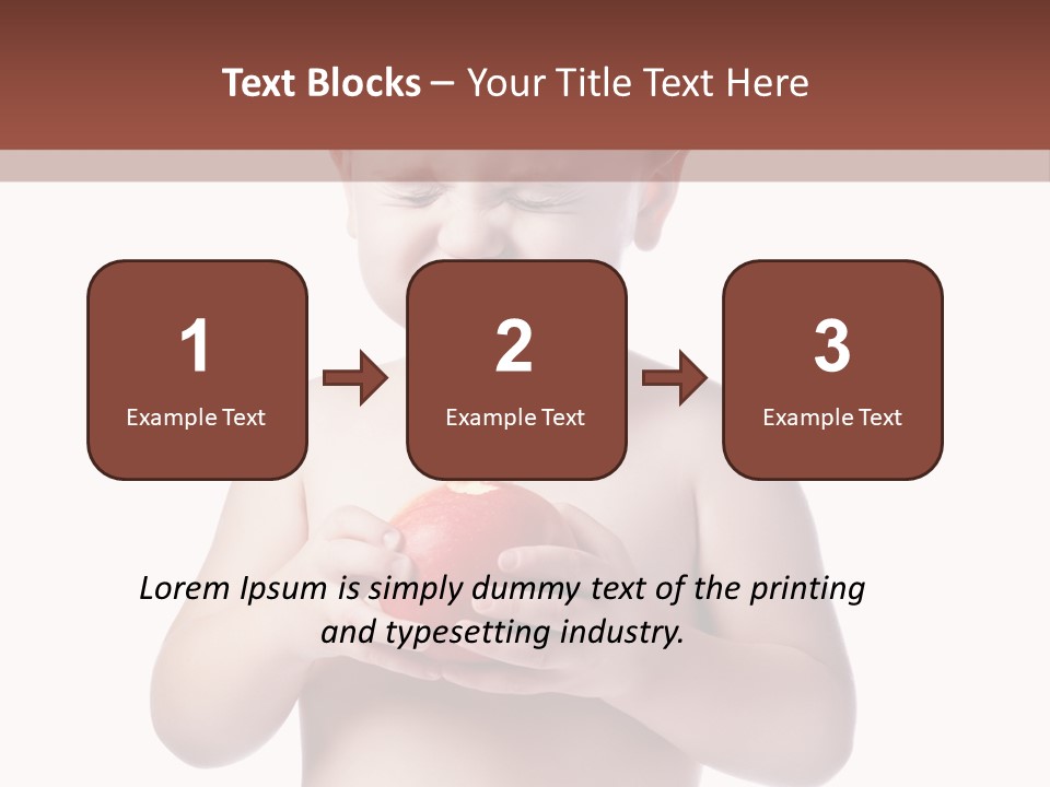 Apple People Small PowerPoint Template