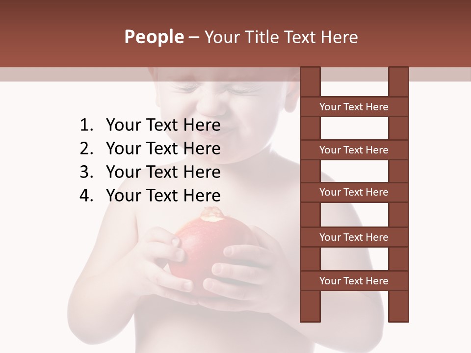 Apple People Small PowerPoint Template