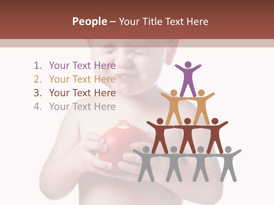 Apple People Small PowerPoint Template