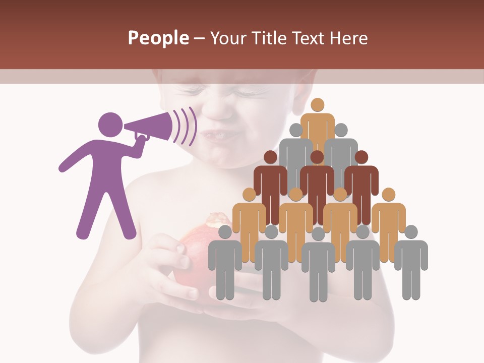 Apple People Small PowerPoint Template