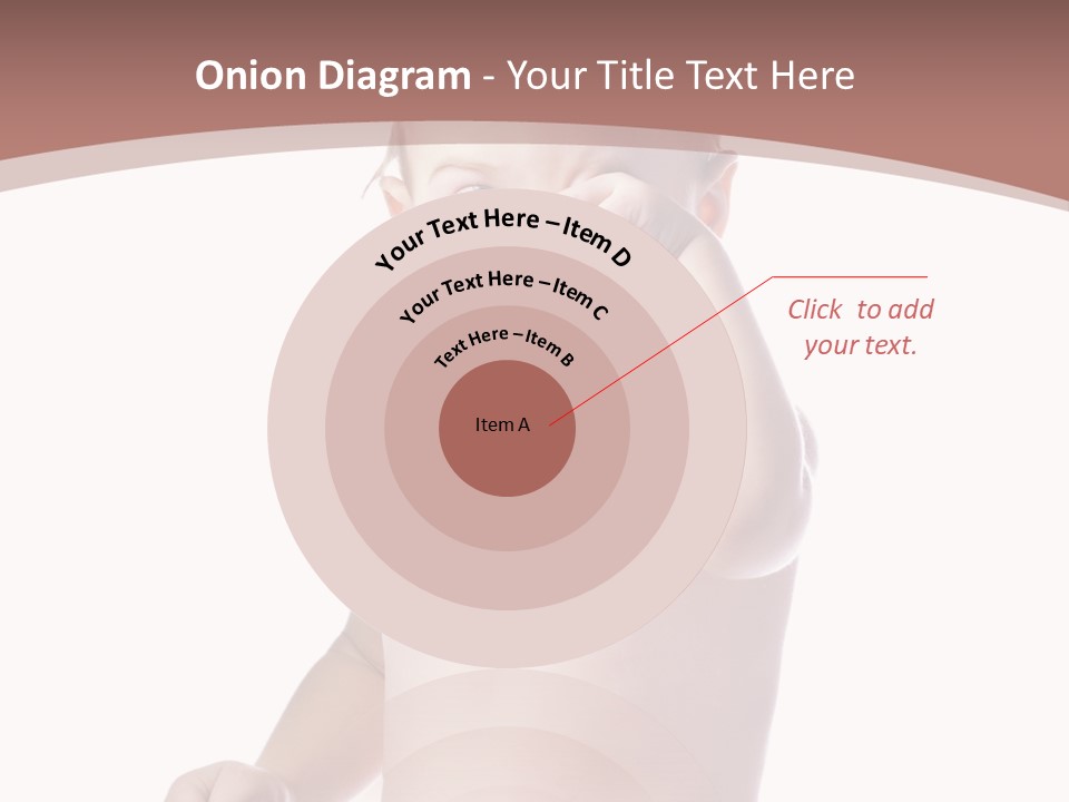 Eating Child Face PowerPoint Template