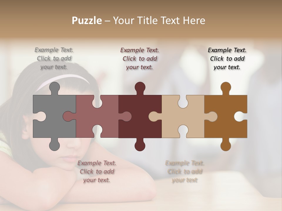 Family Despair Arguing PowerPoint Template