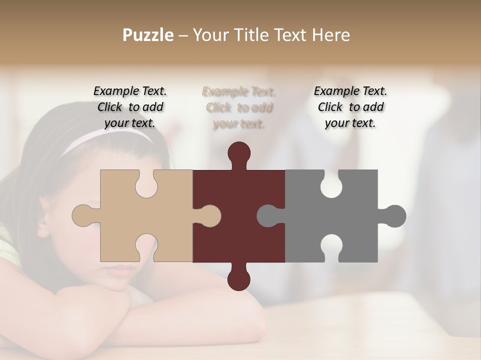 Family Despair Arguing PowerPoint Template