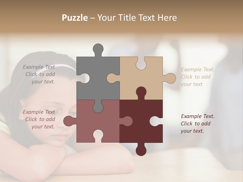 Family Despair Arguing PowerPoint Template