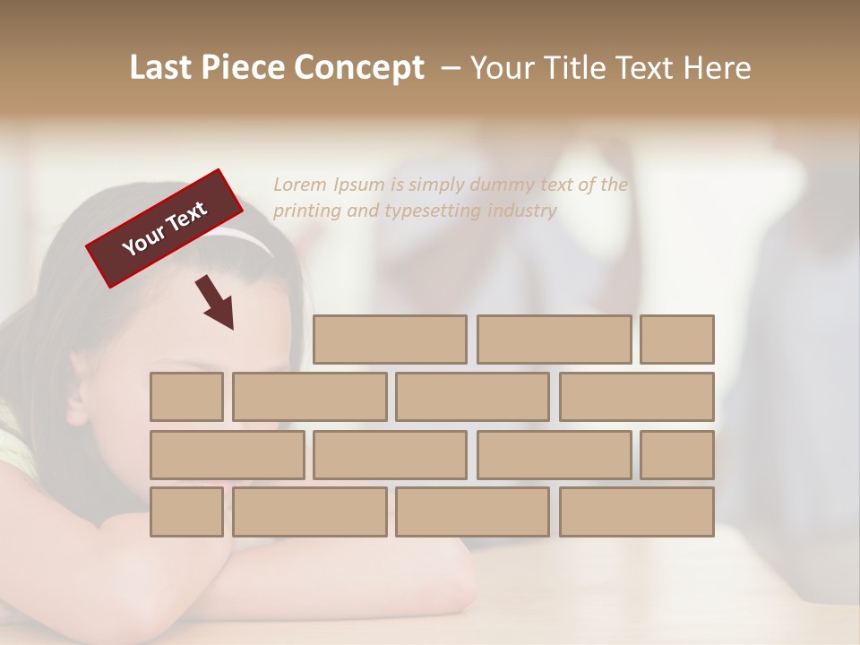 Family Despair Arguing PowerPoint Template