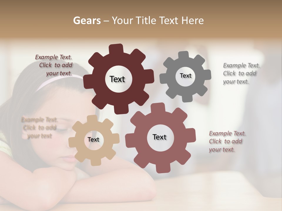 Family Despair Arguing PowerPoint Template