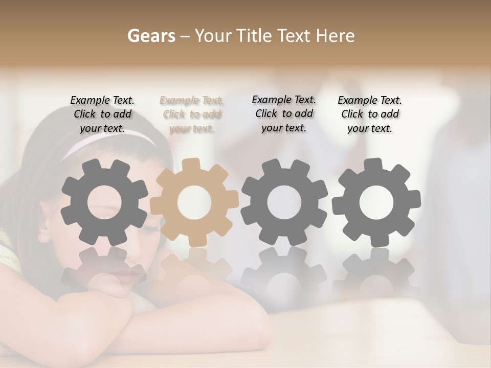 Family Despair Arguing PowerPoint Template