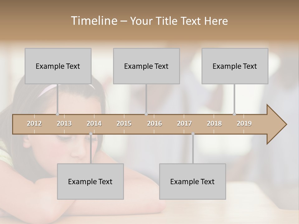 Family Despair Arguing PowerPoint Template
