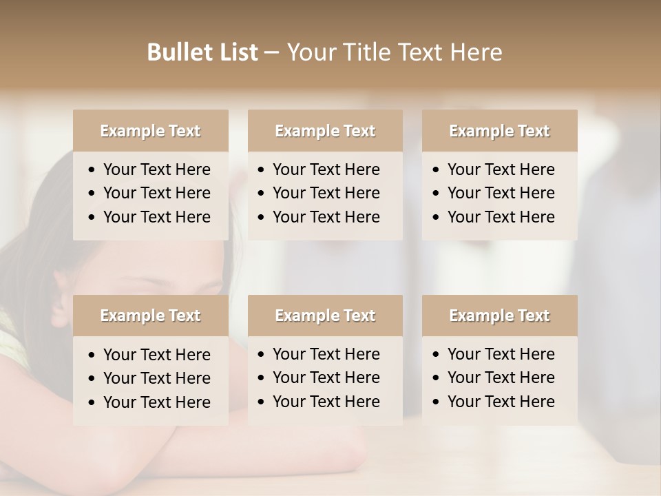 Family Despair Arguing PowerPoint Template