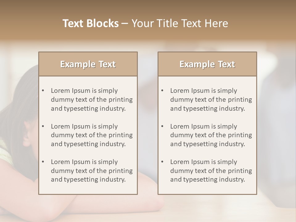Family Despair Arguing PowerPoint Template