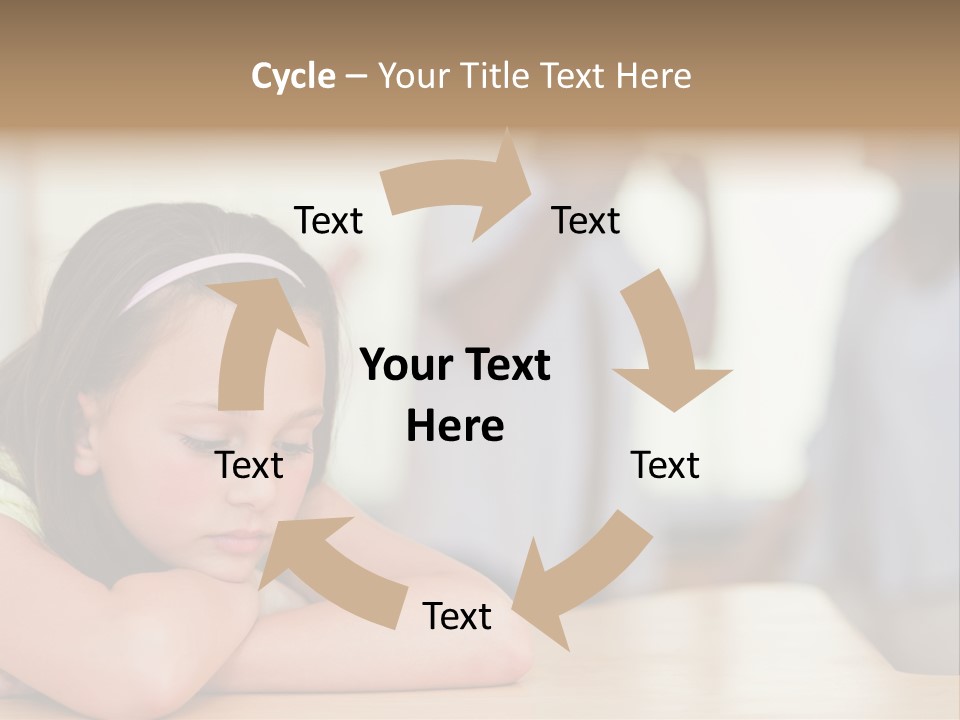 Family Despair Arguing PowerPoint Template
