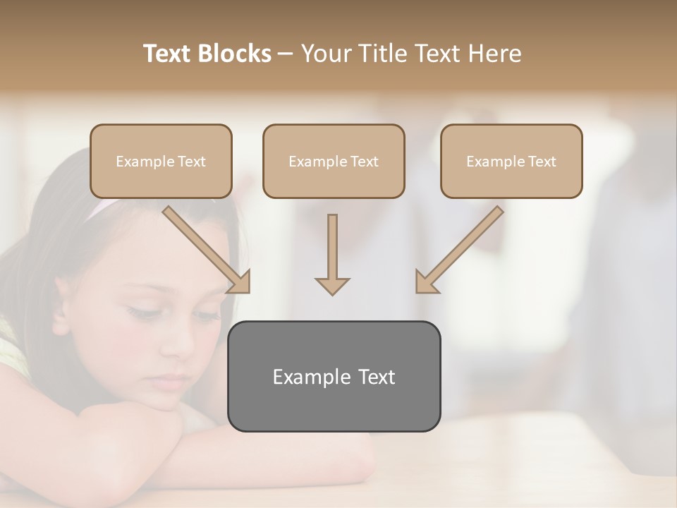 Family Despair Arguing PowerPoint Template