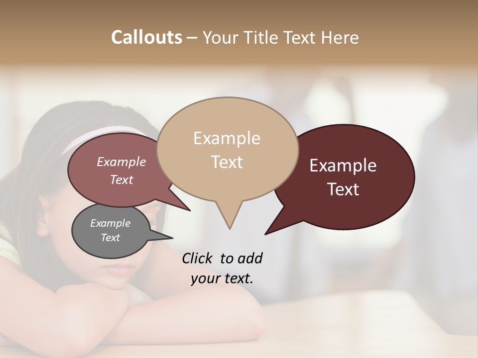 Family Despair Arguing PowerPoint Template