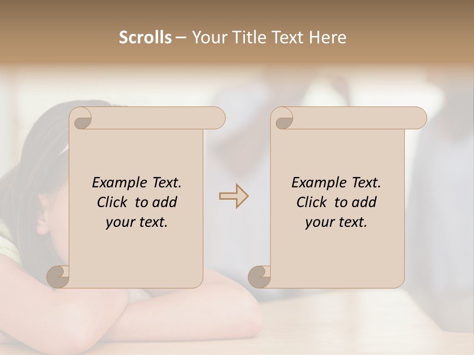 Family Despair Arguing PowerPoint Template