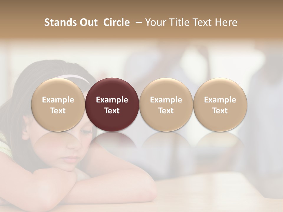 Family Despair Arguing PowerPoint Template