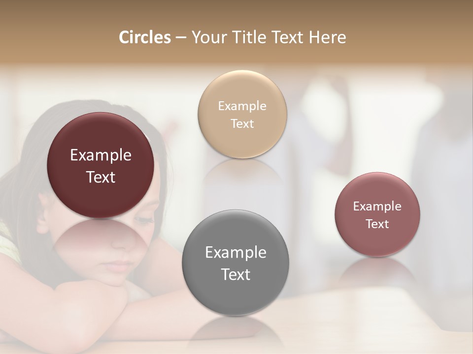 Family Despair Arguing PowerPoint Template