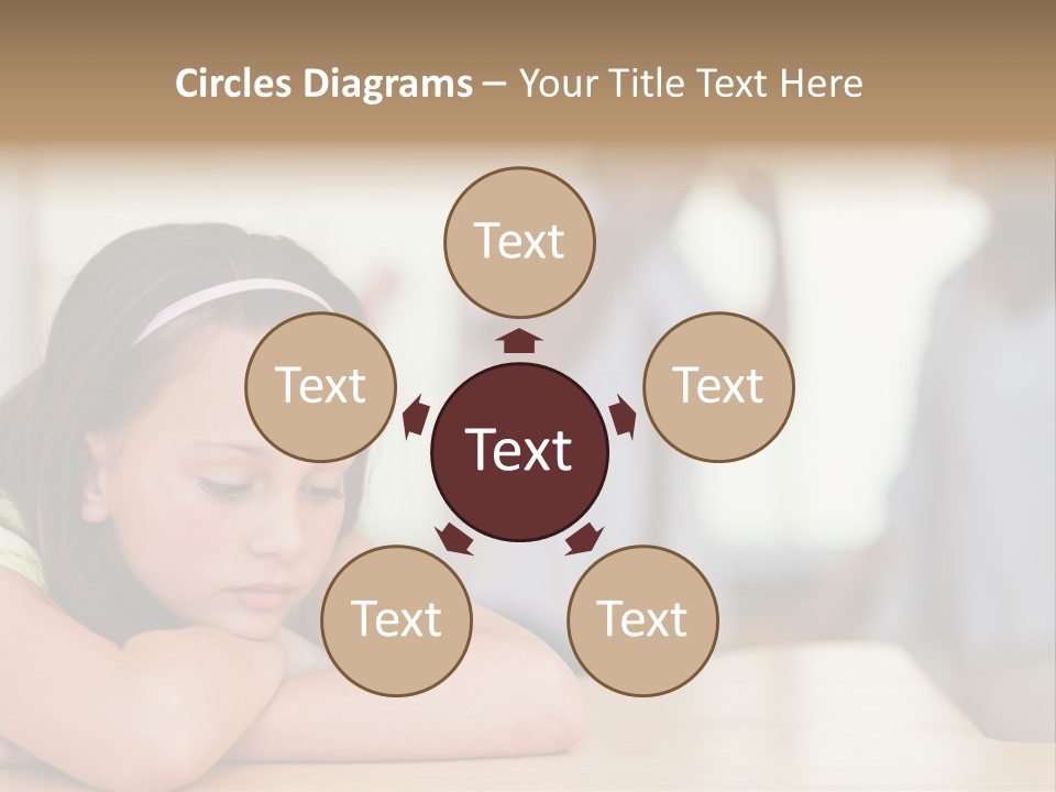 Family Despair Arguing PowerPoint Template
