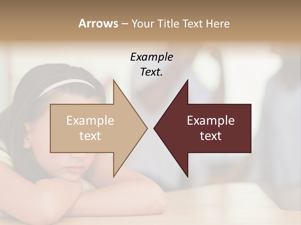 Family Despair Arguing PowerPoint Template