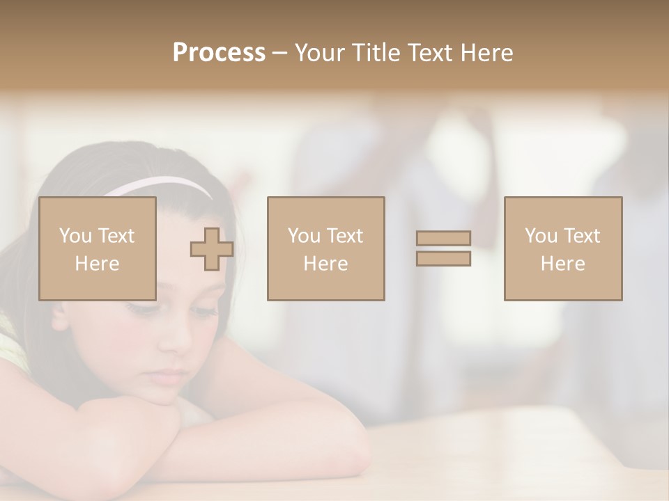 Family Despair Arguing PowerPoint Template