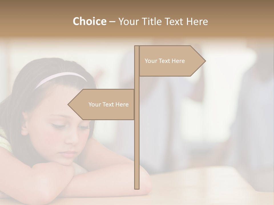 Family Despair Arguing PowerPoint Template