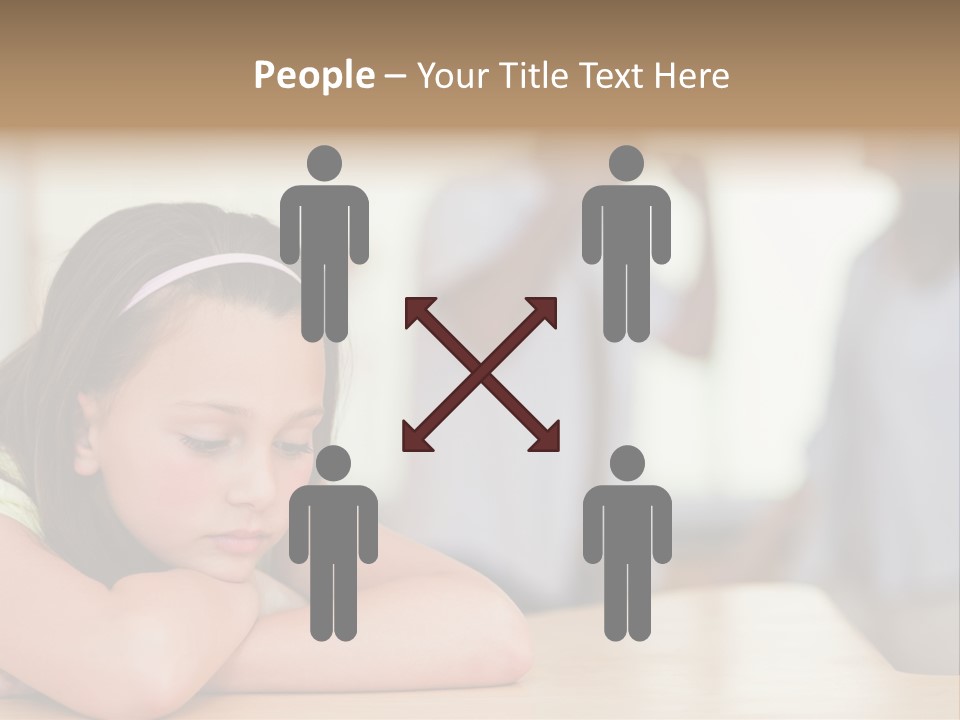 Family Despair Arguing PowerPoint Template