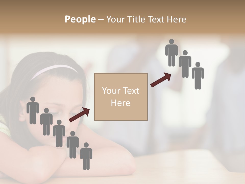 Family Despair Arguing PowerPoint Template