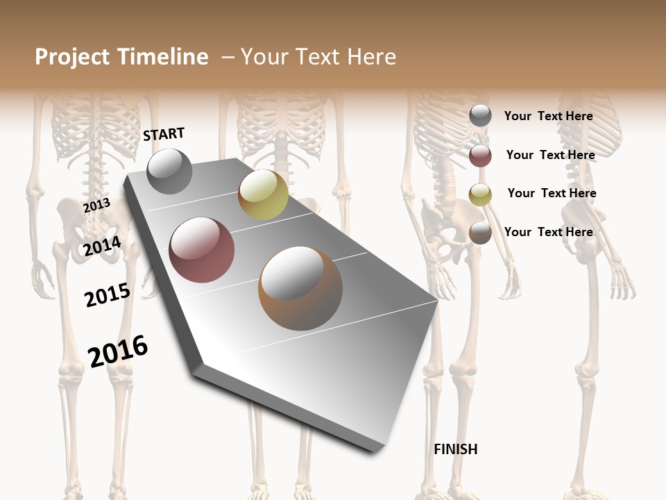 D Death Illustration PowerPoint Template