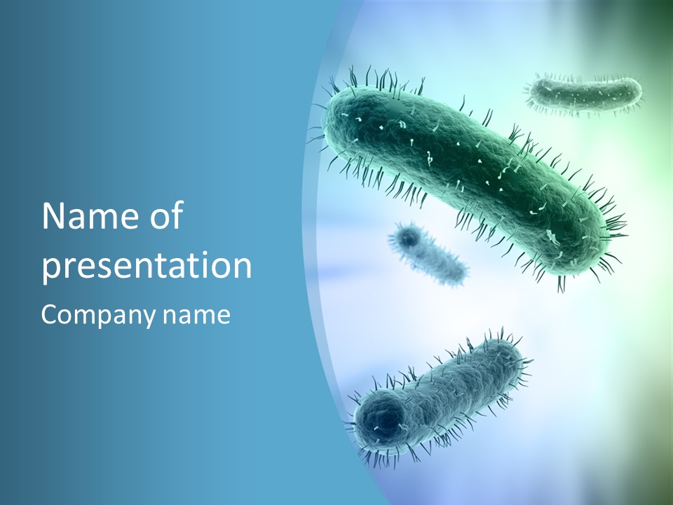 Scientific Biology Illustrations PowerPoint Template