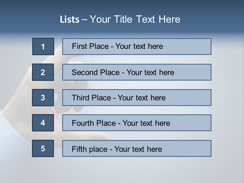 Transparent System Press PowerPoint Template