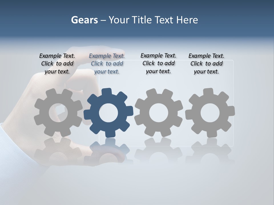 Transparent System Press PowerPoint Template