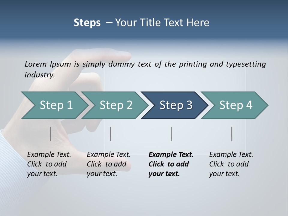 Transparent System Press PowerPoint Template