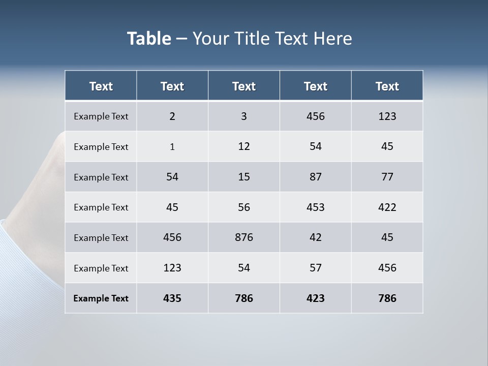 Transparent System Press PowerPoint Template