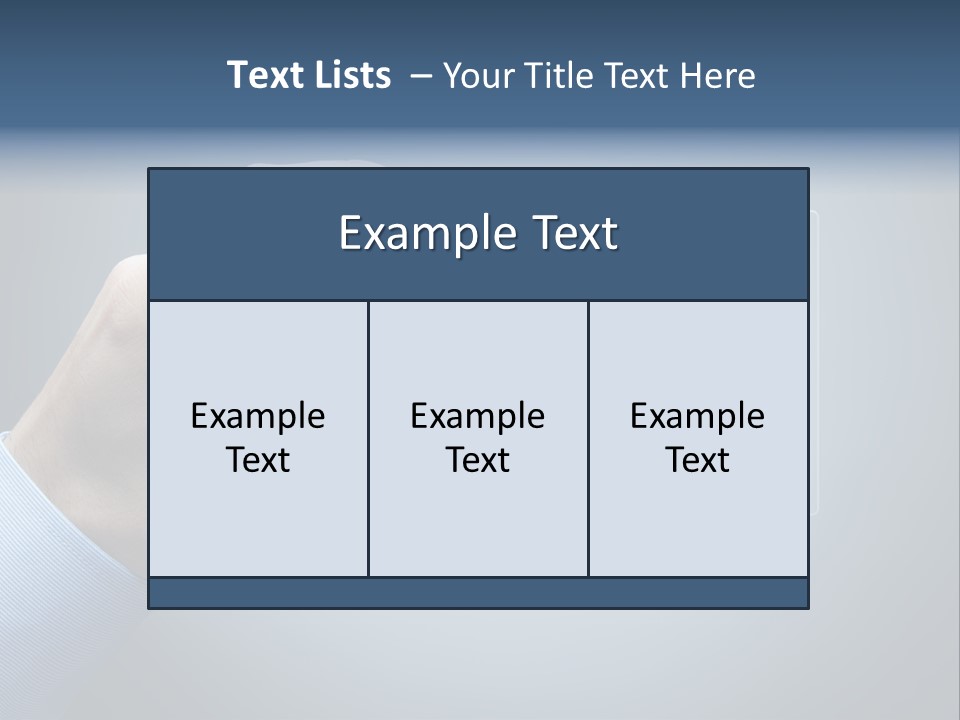 Transparent System Press PowerPoint Template