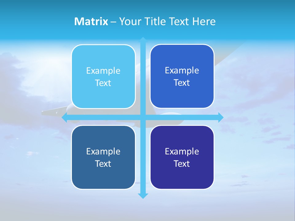 Fly Plane Airshow PowerPoint Template