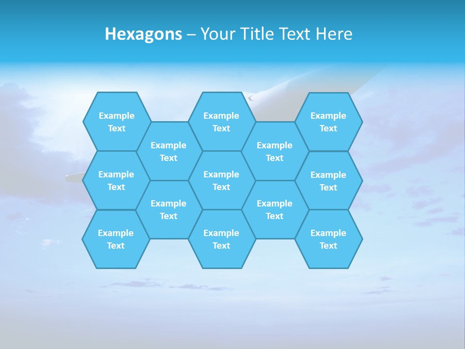 Fly Plane Airshow PowerPoint Template