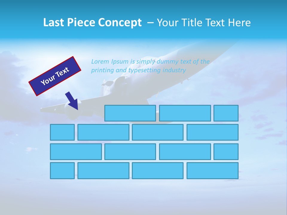 Fly Plane Airshow PowerPoint Template