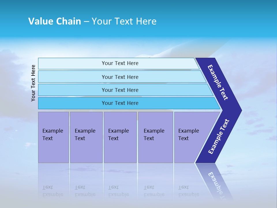Fly Plane Airshow PowerPoint Template