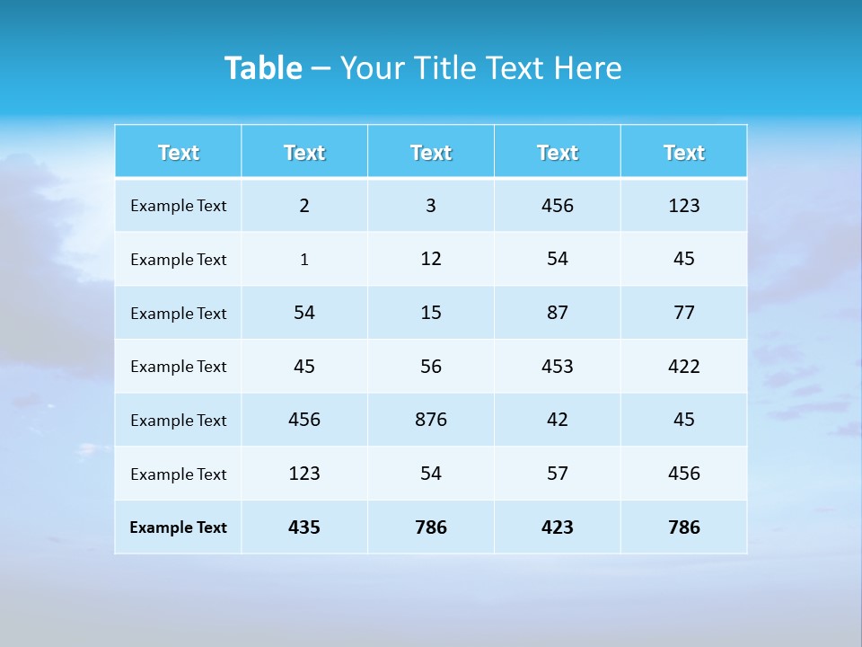 Fly Plane Airshow PowerPoint Template