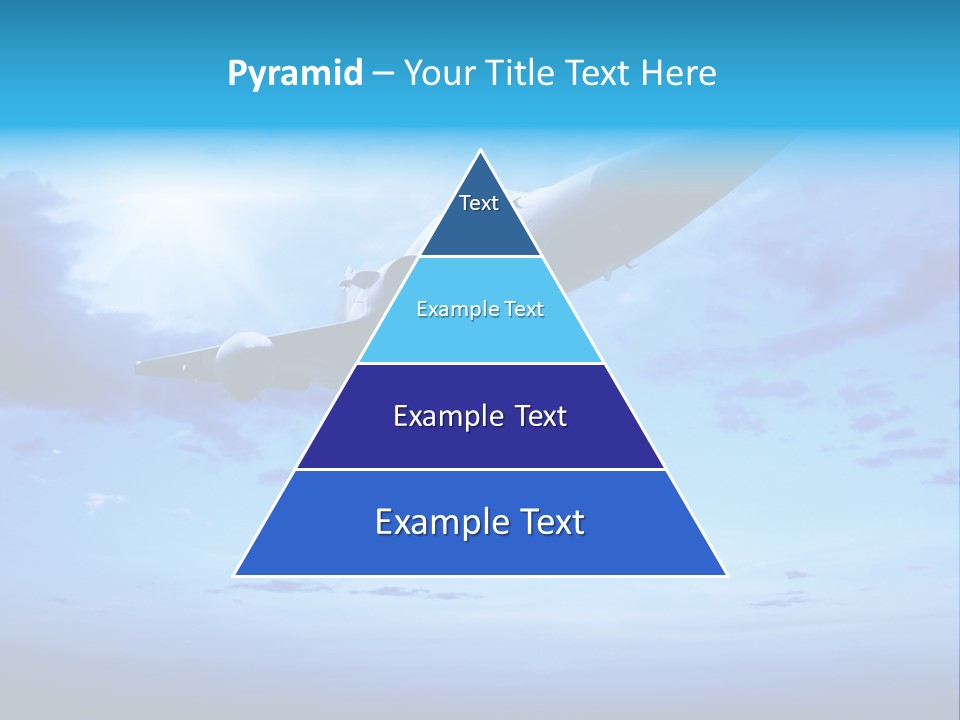 Fly Plane Airshow PowerPoint Template