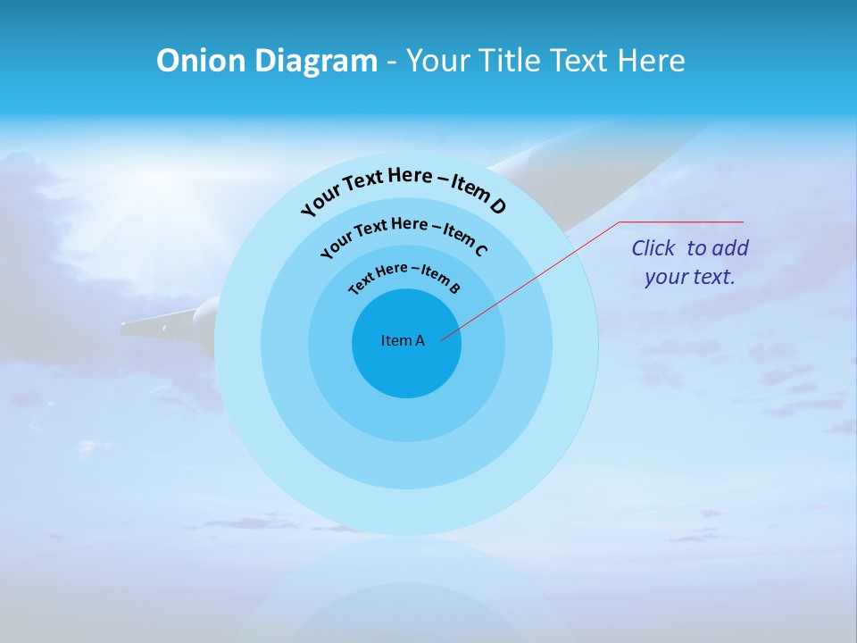 Fly Plane Airshow PowerPoint Template