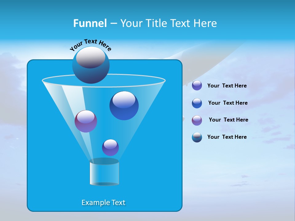 Fly Plane Airshow PowerPoint Template