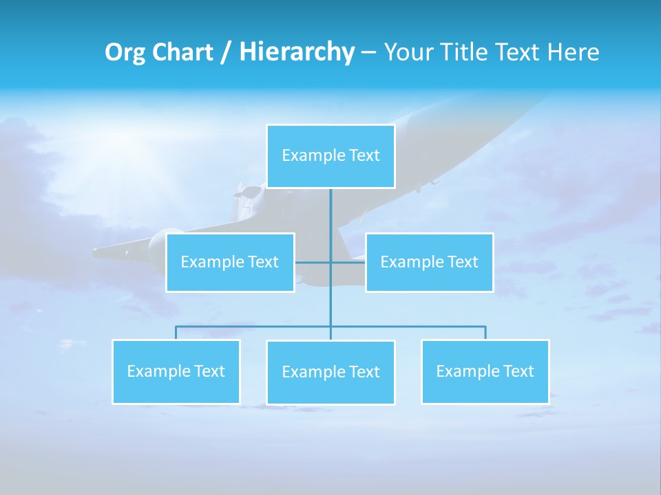 Fly Plane Airshow PowerPoint Template