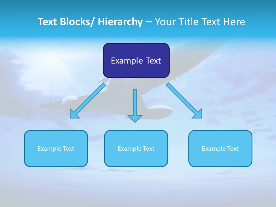 Fly Plane Airshow PowerPoint Template