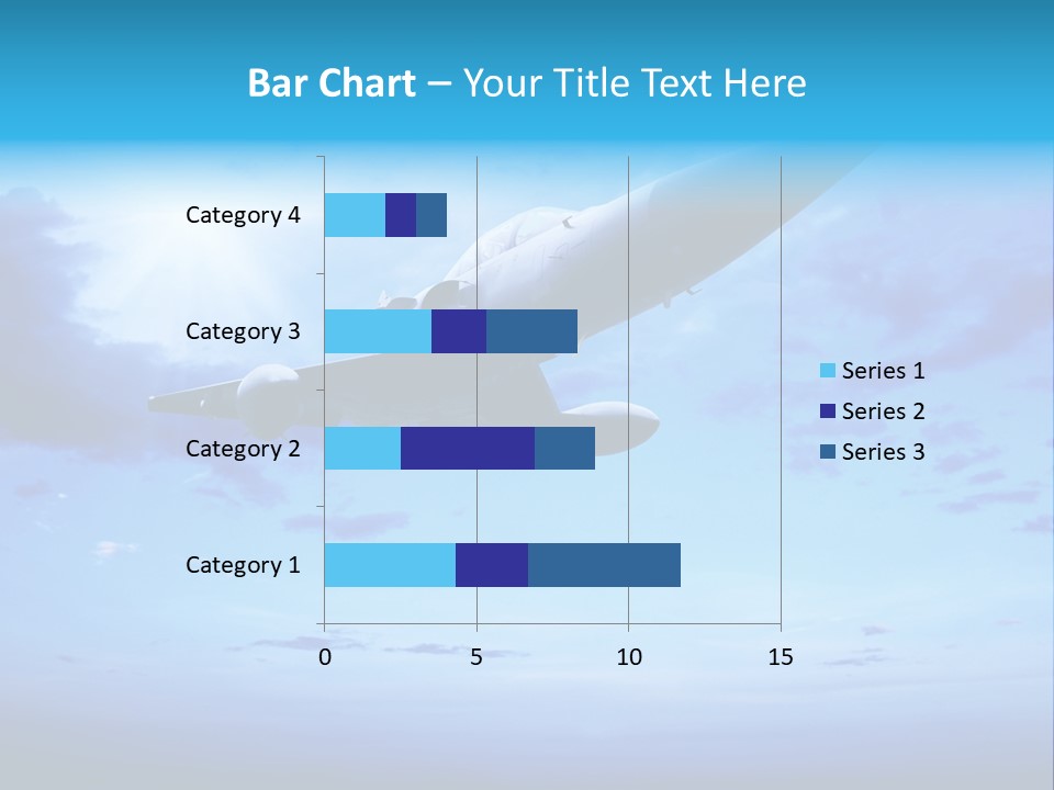 Fly Plane Airshow PowerPoint Template