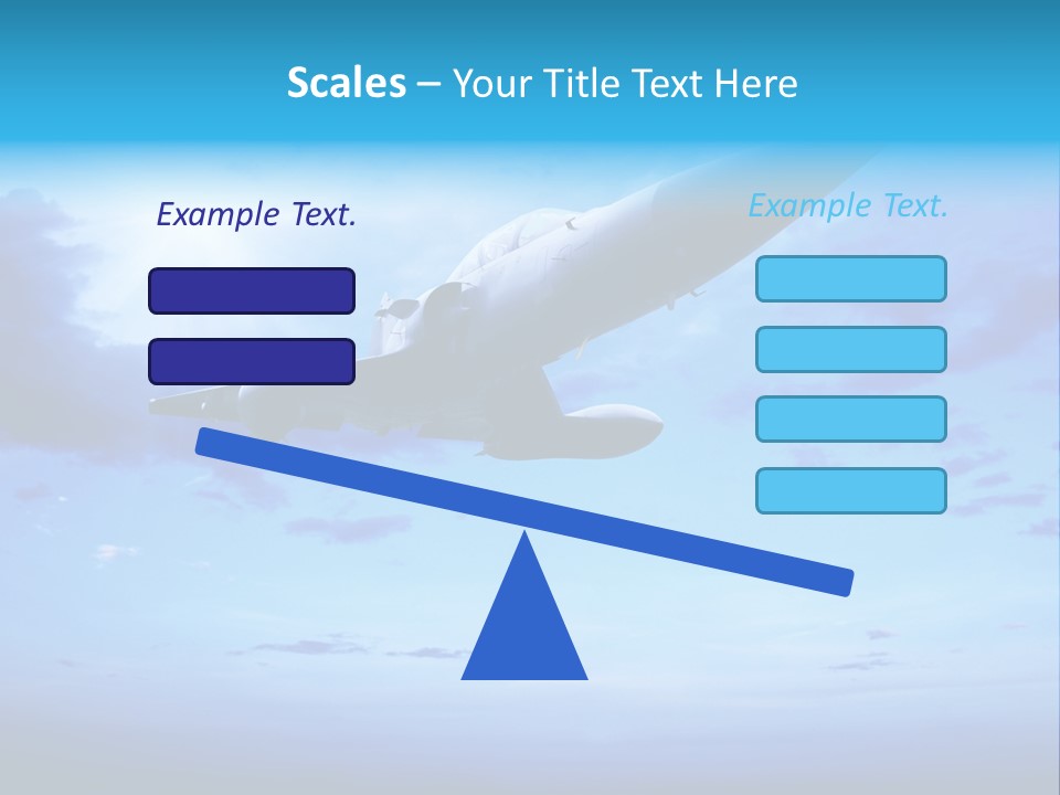 Fly Plane Airshow PowerPoint Template