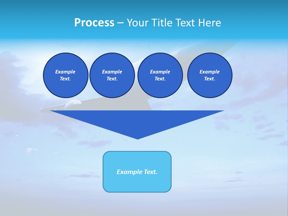 Fly Plane Airshow PowerPoint Template