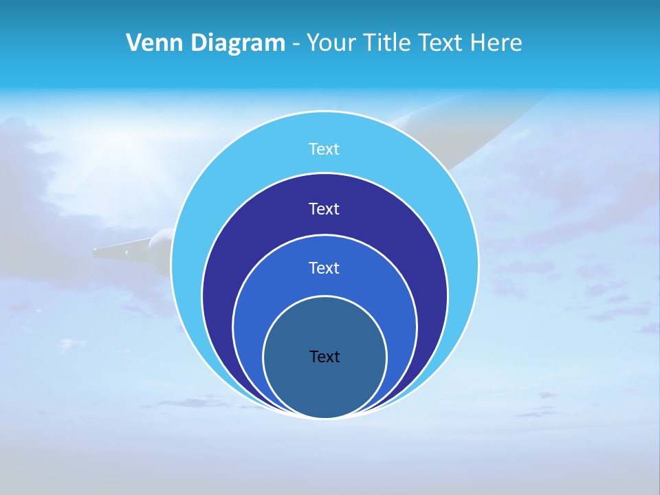 Fly Plane Airshow PowerPoint Template