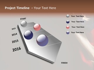 Space For Text Black Us Flag PowerPoint Template