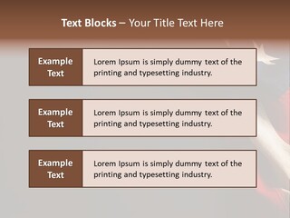 Space For Text Black Us Flag PowerPoint Template