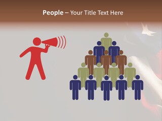 Space For Text Black Us Flag PowerPoint Template
